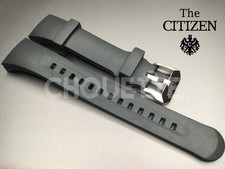 OEM Citizen Promaster Sea BN2024-05E Black Rubber Watch Band Strap / NO PINS