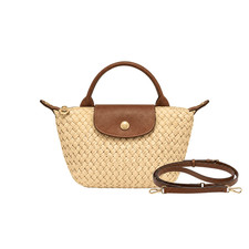 Handwoven Straw Crossbody Bag for Women, Boho Summer Woven Raffia Shoulder Bag
