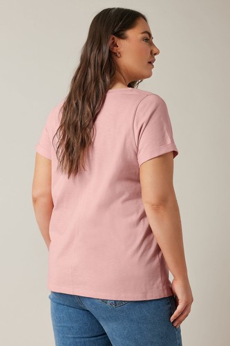 EVANS Curve Pure Cotton T-Shirt - Picture 4 of 36