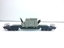 Trix Express H0 20/121 T Tiefladewagen mit Transformator - ohne OVP # 8027