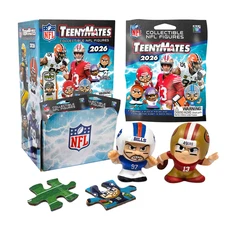 Party Animal NFL 2026 TeenyMates Figurines Mystery Box (32 packs) Series 14