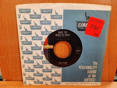 45 / Timi Yuro / 1963 / Make The World Go Away / Look Down