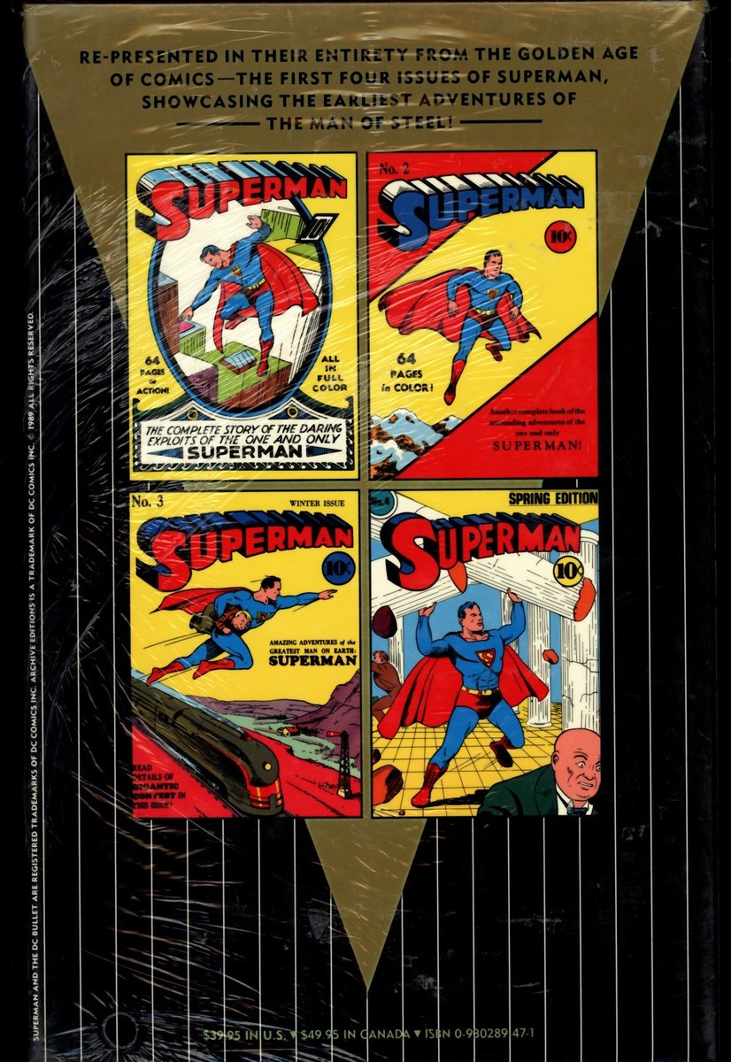 千円引 未使用 Superman スーパーマン 大型本 ハードカバー 千円引 未