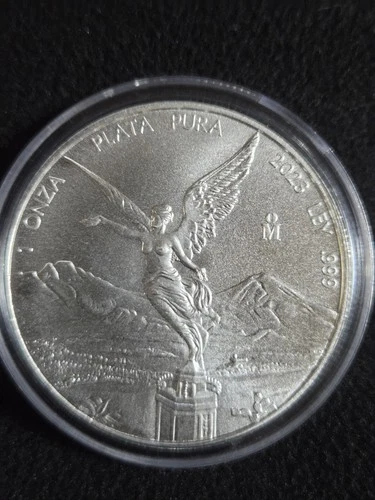 2023 1 Oz Onza Ley 999 SILVER MEXICO Libertad Plata Pura Coin UNC from a roll