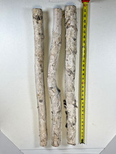 3 tronchi di betulla vintage 32 pollici per camino decorazione legno rustico artigianato fai da te casa