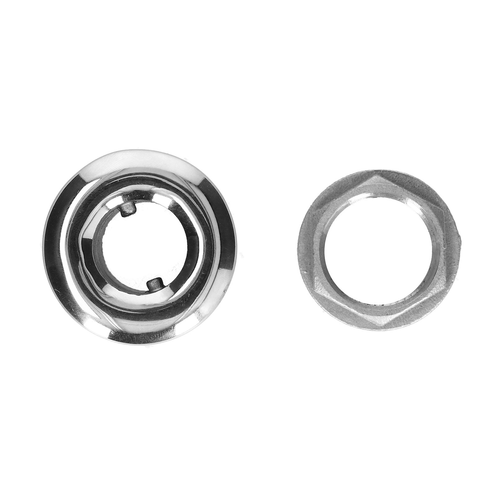 1in Thru Hull Fitting Connector 316 Stainless Steel Water Drain Outlet For Mari