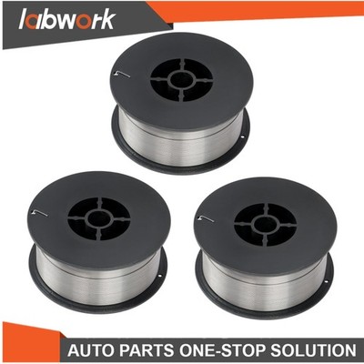 Labwork 3 Pack E71T-GS 0.035'' Gasless Flux Core MIG Welding Wire 2lb Roll