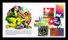 US COVER PANDA CACHET PICTORIAL CANCEL COMBINATION FIRST DAY OF ISSUE WOODSTOCK