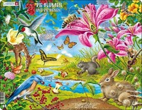 Die Blumen Und Die Bienen (Kinderpuzzle)