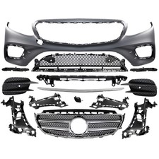 Sto&szlig;stange vorne + Grill f&uuml;r PDC Mercedes E W213 S213 nicht passend f&uuml;r E63 AMG
