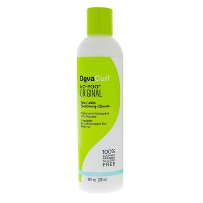 DevaCurl No Poo Original Zero Lather Conditioning Cleanser   8 oz (236 mL)