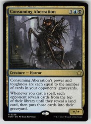 Consuming Aberration - Foundations #238 Rare