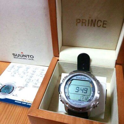 SUUNTO STINGER TAUCHERCOMPUTER UHR 148DIVE HIGH-PERFORMANCE SCHWARZ JAPAN WIE...