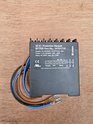 BITZER SE-E1 PROTCTION MODULE PART NO - 34701710