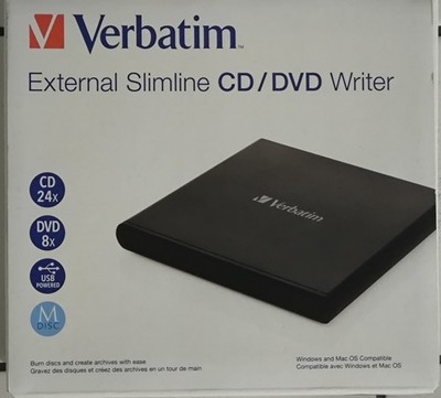 ***NEU*** Verbatim CD/DVD Externes Laufwerk - Schwarz  ***NEU***