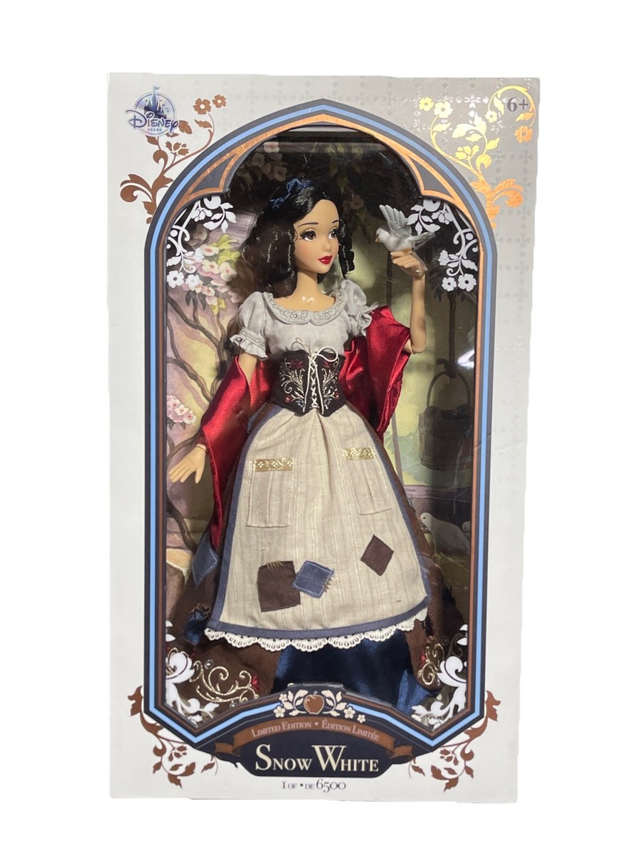 NEW Disney Store Snow White In Rags Doll 17 Limited Edition LE 1856 Of 6500 NEW Disney Store Snow White In Rags Doll 17 Limited Edition LE 1856 Of 6500
