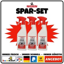 3 x NIGRIN Caravan Teppich-& Polsterreiniger (3x 750 ml)