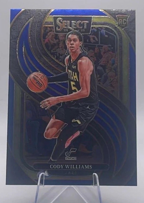 Panini 2024-25 Select Premier Level Cody Williams Utah Jazz #172 RC