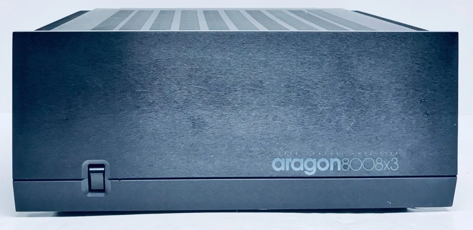 Amplificador de potencia de tres canales Aragon 8008X3 Foto 2 de 4