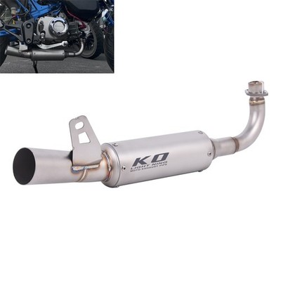 For Honda Monkey 125 2018-2025 Slip On Exhaust System Header Link Pipe Muffler