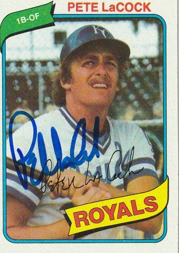 1980 Topps Pete LaCock #389 card
