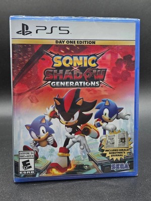 Sonic x Shadow Generations DAY ONE EDITION PlayStation 5 PS5 BRAND NEW & SEALED
