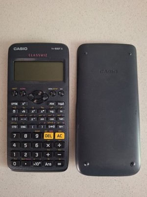 Casio FX-83GTX Wissenschaftlicher Taschenrechner - Grau Schwarz - Top Zustand