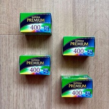 Fujifilm Superia Premium 400 35mm Film 27exp 4 Rolls Expired 2024 Japan Sealed