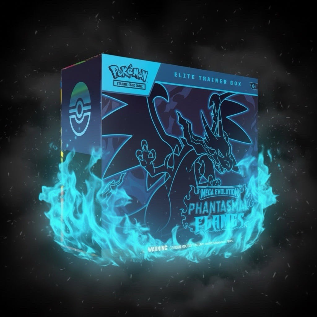 Pokemon Phantasmal Flames ETB (ME02) Elite Trainer Box ✓ Factory