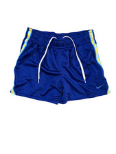Nike Boy's or Girl's Basketball Shorts Size Medium Blue Athelticwear Drawstring