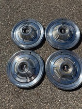 Genuine 1966 Plymouth Fury Belvedere 14 Inch Metal Hubcaps Wheel Covers