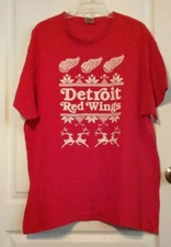 Delta Apparel - Detroit Red Wing T-Shirt - XL - FREE SHIPPING