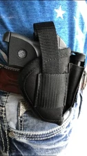 Nylon OWB gun holster for Smith & Wesson BodyGuard 380