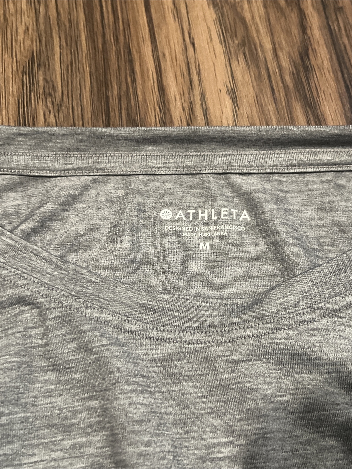 ATHLETA Threadlight Top Gray Asymmetrical Modal S… - image 5