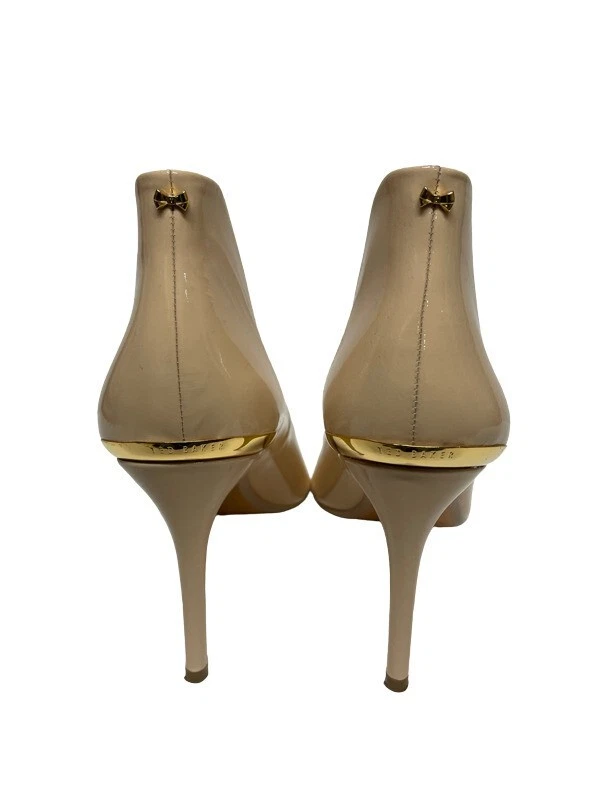Escarpins à talons aiguilles crème Ted Baker pour femmes UK 7 - Photo 2/4