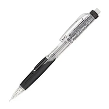 PD275TA Pentel Twist-Erase Click Mechanical Pencil, 0.5mm, Black, Pack of 1