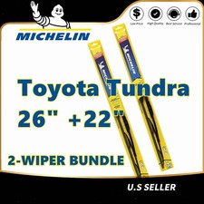 Wipers 2-Pack - Premium Beam Wiper Blades - fit 2007+ Toyota Tundra - 19260/220