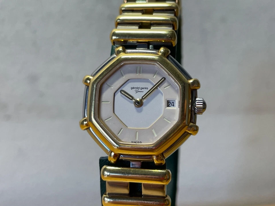 Reloj Gerald Genta Vintage - Octágono - Acero Oro - Relojes Coleccionistas Foto 3 de 4