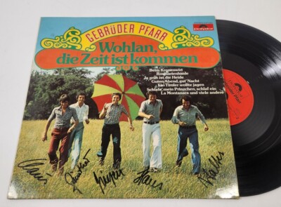 Gebruder Pfarr - Wohlan, die Zeit ist Kommen - LP - Polydor - W Germany - Signed