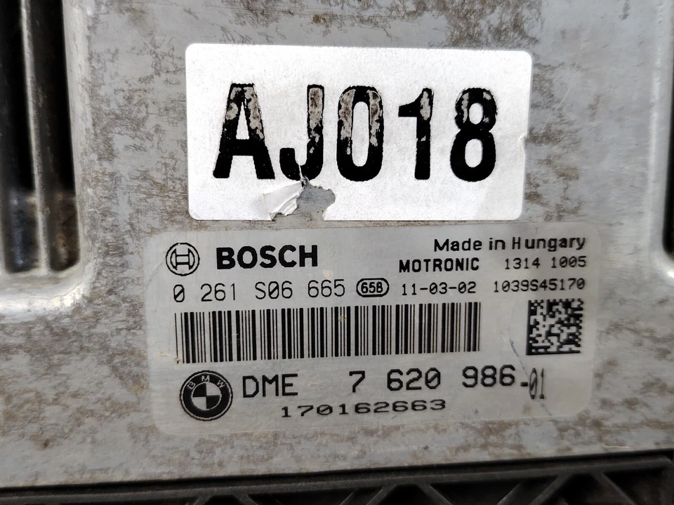 2010 2013 MINI COOPER 1.6L ENGINE CONTROL MODULE ECM ECU 7620986 0261S06665 - Image 2 of 4