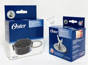 Genuine Oster Blender Blade 4961 & Jar Base Cap 4902 with 2 Sealing Rings NEW