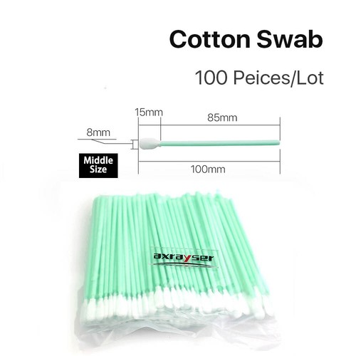 100pcs Industry Cotton Micro Swab Cleaning Tools Nonwoven Anti-static Dust Off - Picture 8 of 12