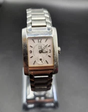 Vintage Swiss ESQ E5298 Ladies Analog 22 mm Quartz Watch WR New Battery