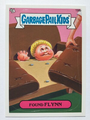 Garbage Pail Kids Neu Serie 3 Topps Sticker 158b Found Flynn