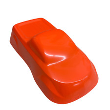 Powder Coating Paint Neon Orange 1LB .45KG 
