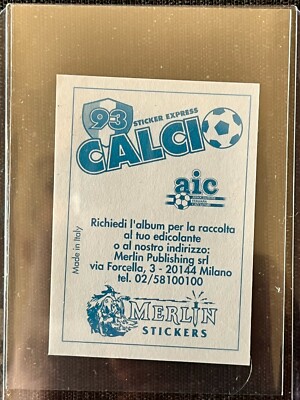 STICKER NEDERLAND - VAN BASTEN WORLD CUP - ITALIA 90 Panini #404 EUR 30,00 - FR