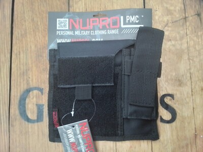 NUPROL NP PMC Tactical Molle Admin / Commanders Pouch - Black - New