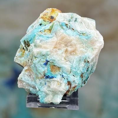CRISOCOLA - Mina La Delfina, Solis Asturias SPAIN MINERAL 8x6x3 A26