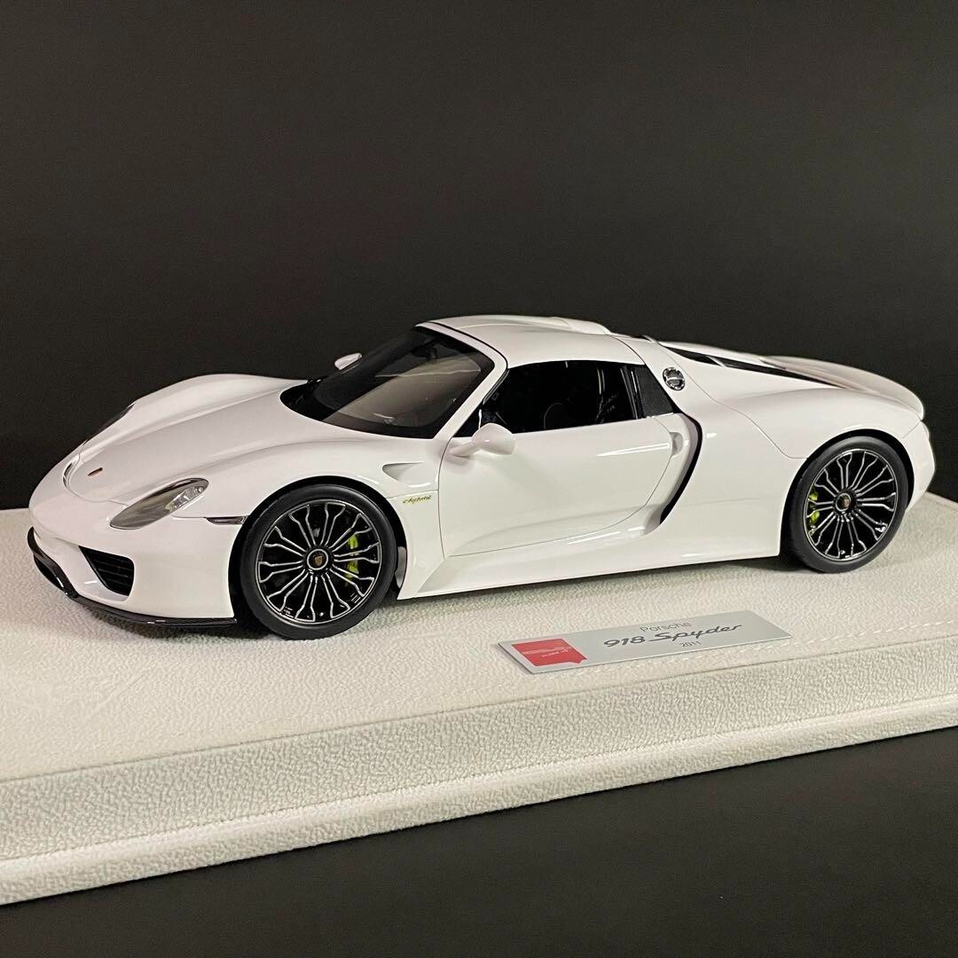 1/18 Make Up EIDOLON Porsche 918 Spyder 2011 White w/ Box