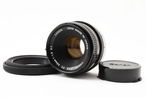 Canon FD 50mm  f1.8 S.C. Lens From Japan 2327457